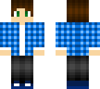 blue flannel