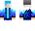 blue girl