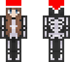 chrsitmas skull