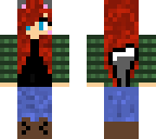 cute red-head wolf girl