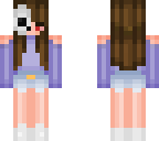 evil skull girl