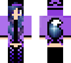 galaxy wolf girl 
