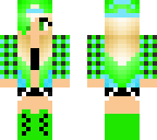 green girl