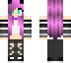 purple cat chick