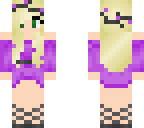purple dress