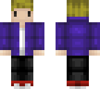 purple hoodie boy