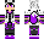 purple wolf boy
