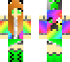 rainbow creeper girl skin