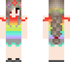 rainbow evil girl