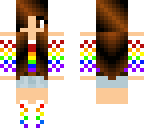 rainbow girl