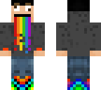 rainbow puke