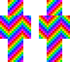 rainbow skin