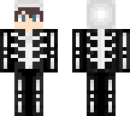 skeleton onesie