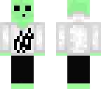 slime with black flame hoodie