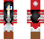 winter girl edit