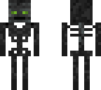 wither skeleton  with eyes