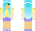beachy themed girl