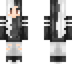 black and white