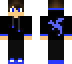 blue dragon boy