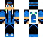 blue jacket