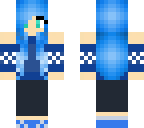 blue sweater girl