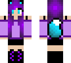 blue wolf girl