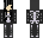 chibi skele-emo onsie