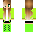 chica cool verde