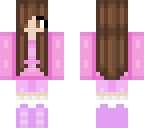 cute girl in pink sweater