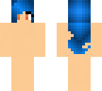 electric blue hair base