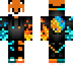 fox lava and water outfit