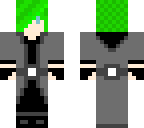 green haired mage