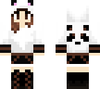 panda hoodie girl
