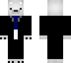 polarbear in suit