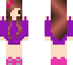 purple chibi girl