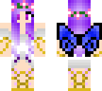 purple fairy girl