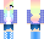 rainbow girl