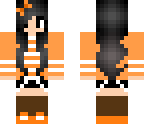 school girl orange
