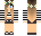 striped girl