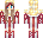 zombie popcorn girl
