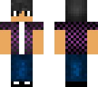 aaron with purple plaid