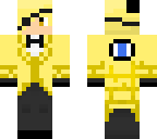 bill cipher yellow eyes