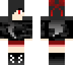 black and red