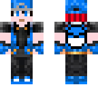 blue pokemon trainer