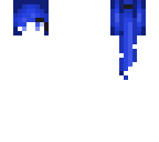 blue ponytail - hair base