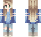 blue skin