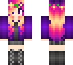 cute sunset girl