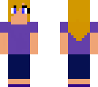 dis a girl in a purple shirt