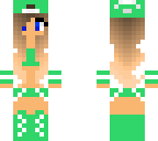 green girl