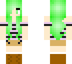 green hair